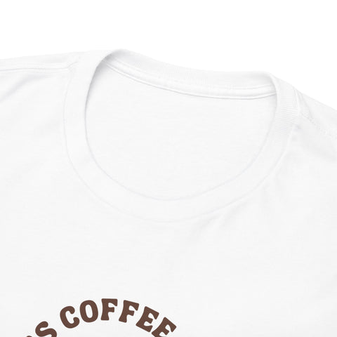 Coffee Lover Unisex Heavy Cotton Tee - "It's Coffee Time" Design