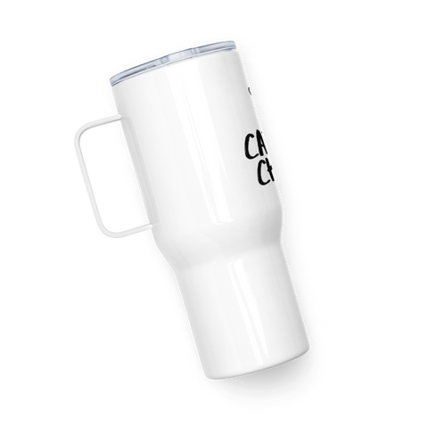 Travel mug with a handle 25 oz (739 ml)